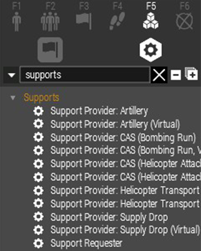 Support modules